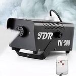 Fog Machine JDR Mini 500W Smoke Machine with Auto Mode and Wireless Remote Control Portable Fogger for Outdoor, Parties, Stage Effect, Indoor, Disco, Halloween, Disinfection or Weddings 2500CFM|FM-3