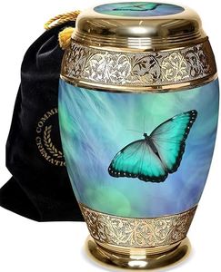 Bokeh Butterfly Cremation Urns for Human Ashes Adult Female Urns for Ashes