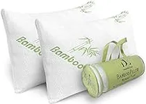 Bamboo Pillows Queen Size Set of 2 