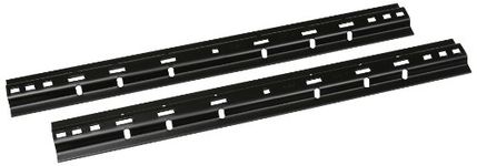 Husky 30686 Black Base Rail, (Box of 2)