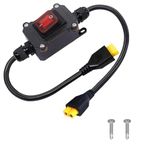 Antianxia XT60 Connectors XT60 12V Power Switch 14AWG-16in XT60 Plug Female and Male connectors, Great for Solar Panels, Motorcycles, RV Connections, RC Batteries