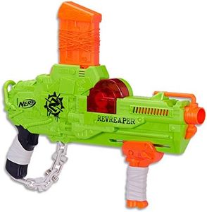 NERF Zombie Strike - Revreaper Pump Action Blaster inc 10 Darts & Clip - Kids Toys & Outdoor Games - Ages 8+