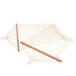 Nicoone Outdoor Garden Portable Mesh Hammock Hanging Swing Decoration for Garden Patio Yard Camping