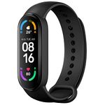Xiaomi Mi Smart Band 6-1.56'' AMOLED Touch Screen, SPO2, Sleep Breathing Tracking, 5ATM Water Resistant, 14 Days Battery Life, 30 Sports Mode, Fitness, Steps, Sleep, Heart Rate Monitor [Official UK]