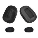 B450 XT Ear Pads Replacement Ear Cushion Cover Mic Foam Compatible with VXI BlueParrott B450-XT B450XT B450 XT Headset，Soft Velour,High-Density Noise Cancelling Foam