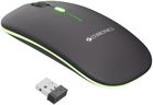 Zebronics Wireless Mouse, Dual Mode 2.4GHz + BT, Up to 1600 DPI, USB Nano Receiver, Lightweight Design, Multicolor LED Lights, Rechargeable Battery (Blanc, Grey)