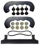 Hippotech 99-9313 Snow-Blower Paddles with V-Belt 108-4921 Scraper Bar 133-5585 108-4884 & Nut Hardware Kit Toro PowerClear 621 Snowblower