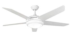 Eurofan Neptune 44 Inch White Ceiling Fan and LED Light 115861
