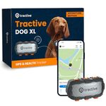 Tractive XL GPS Tracker for Large Dogs - Waterproof, GPS Location & Smart Pet Activity Tracker, Unlimited Range, Works with Any Collar (Adventure Edition)