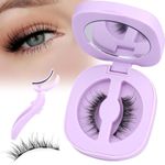 Magnetic Eyelashes with Applicator Wispy Magnetic Lashes No Glue or Liner Needed 4 Magnets Cat Eye Lashes Natural Look