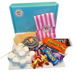 Luxury Marshmallow S'mores Toasting Kit Chocolate Smores Box for Birthday Xmas Eve NYE New Years Bonfire Night - All You Need To Make Luxury American S'Mores