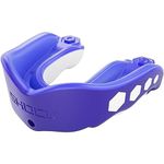 Shock Doctor Gel Max Flavor Fusion Convertible Mouth Guard, Blue Raspberry, Adult