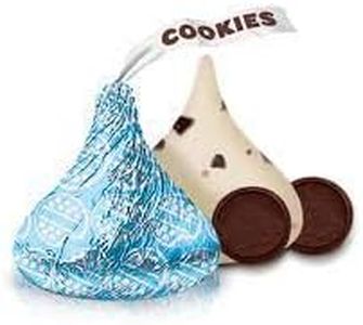 Hershey's Kisses Cookies 'N' Cream 2 Lb| Chocolate Treats, Great for Wedding, Easter, Halloween, Movies | Individually Wrapped, 2 Pounds (Cookies 'N' Cream)