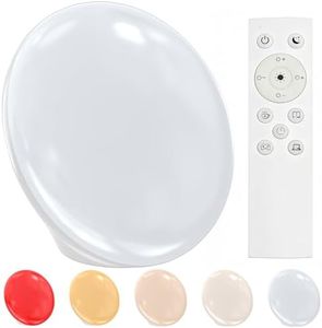 670nm Red Light Therapy Sleep Device & 10,000 Lux Sun Lamp – Dual Function Sleep Aid and Sunlight Lamp, Red Night Light Lamp to Support Deep Relaxation and Improve Sleeping for Adult & Kid Bedroom