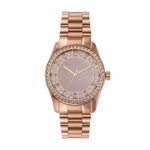 Michael Kors Stainless Steel Analog Pink Dial Women Watch-Mk7444, Rose Gold Band