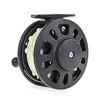 FGXY Fly Reel, Fly Fishing Reel, 5/6 Fly Fishing Reel with Line Left/Right Hand, Fisherman Accessory, Fishing Lines, Fly Fishing Wheel with Fishing Line, Tough durable, for Saltwater Freshwater