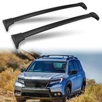 AUXPACBO 220 LBS Cross Bar Roof Rack Fit for 2023 2024 Honda Pilot Elite Sport Touring Trailsport (Except LX and EX-L) Cross Bar Black Crossbars Luggage Carrier Bars Kayak Rack, FXY02300YC00HG00-N