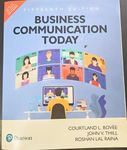 Business Communication Today, 15e