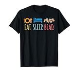 Eat Sleep Bead Beadery Custom Jewel