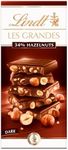 Lindt Les Grandes Dark Chocolate Hazelnut Bar, 150g (Pack of 13)