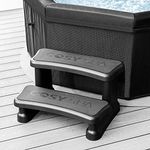 CosySpa Hot Tub & Spa Outdoor Steps | Universal Use | No Slip Grip | Hot Tub Accessories | Portable Caravan Steps