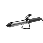 IKONIC Hair Curler Machine Tong- 28MM with 8 inch Black Titanium Barrel for Women, Heat Ready Indicator, Comfortable Rubber Grip, Safety Stand and Salon Length Swivel Cord for quick Salon like finish Culrling Iron
