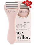 Kitsch Ice Roller for Face - Facial Ice Roller for Face & Eye Puffiness Relief | Facial Roller & Face Massager Roller | Face Eye Roller for Puffy Eyes | Face Ice Roller (Pink)