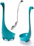 Pack of 3 - Nessie Ladle Spoon + Sweet Nessie Sugar Spoon + Mamma Nessie Colander Spoon