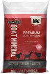 Redmond Goat Mineral Supplement - A Premium sea Salt with Essential Trace Minerals and Vitamins (25 LB)