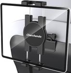 Charchendo Tesla Headrest Tablet Mount Holder, [Insert In 1 Second] Model Y Model 3 Back Seat Travel iPad Holder with Metal Ball Head for iPad Pro 12.9 Air Mini, Galaxy Tab, Fire, Switch, Phone, 4-13"