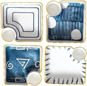 Souped Up Recipes Dumpling Plate Set (4 pieces)