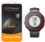 Supershieldz (2 Pack) Designed for Garmin Forerunner 220, 225, 230, 235, 620, 630 Tempered Glass Screen Protector Anti Scratch, Bubble Free