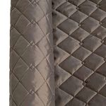 EU Fabrics - Quilted Waterproof Fabric - 23 Colours - 4oz - Outdoor Bedding - Jacket -Upholstery Fabric - Dress Clothing - Sold by The Meter. 150cm Wide - (Brown)