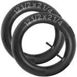 LotFancy 12.5 x 2.25 (12 1/2" x2 1/4") Inner Tube, 2 Pack 12.5 x 1.75 57-203/62-203 Tire Tubes for Razor Pocket Mod, Currie, Schwinn, GT, IZIP Electric Scooters, MX125 Dirt Rocket Replacement Tubes