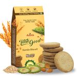 Taste Good Karela Biscuits High-Fiber, Sugar-Free, Cholesterol Free, Diabetic-Friendly Healthy Digestive Biscuits Snacks with the goodness of Almonds and Oats - 1000 GM - (Pack of 10)