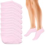 7 Pairs Moisturizing Socks Overnight, Scettar Spa Socks for Dry Fee, Cotton Moisture Enhancing Socks Thin Foot Spa Socks Cotton Socks for Moisturising for Dry Cracked Feet