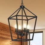 Sunwish Farmhouse Chandelier 4-Ligh