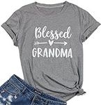 Blessed Grandma Heart Arrow Funny T