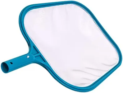 U.S. Pool Supply Professional Swimming Pool Leaf Skimmer Net - Cleans Out Debris Fast, Pool Maintenance - Clean Pool Liners, Spas, Ponds and Kids Inflatable Pool