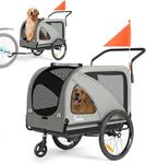 Sepnine Dog Bike Trailer, Supports 