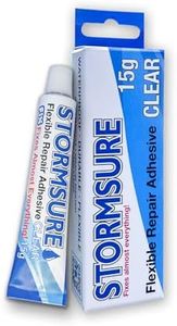Stormsure Rubber Boot Repair Adhesive: 15g Clear Glue for Rubber Boot and Gumboot