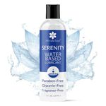 Premium Water-Based Lubricant - Non-Staining Water Based Lube for Women Men Couples - Safe & Thick for Intimate Comfort