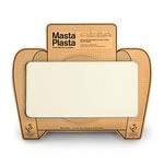 MastaPlasta Self-Adhesive Premium Leather Repair Patch - Ivory 20cm x 10cm (8in x 4in). Instant Upholstery-Quality Patches for Sofas, Car Interiors, Bags, Vinyl & More