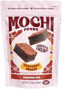 Mochi Foods Chocolate Mochi Brownie Mix, Gluten-Free, Hawaiian-Inspired, Fluffy and Chewy, 10.6 oz
