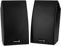 Dayton Audio SAT-BK 3-3/4" 2-Way Satellite Speaker Pair Black