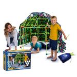 Big Minds - Den Building Kit Glow In The Dark | Fort Building Kit 130 Piece | Den Building Kit For Kids Infinite Shapes | Indoor And Outdoor Toys | Toys For 5+ Year Old Girls And Boys