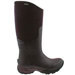 BOGS Ladies Essential Tall Solid Aubergine Insulated Warm Wellies Boot 78583 550-UK 4 (EU 37)