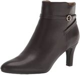 Lifestride Womens Guild Ankle Boot, Dark Chocolate, 8