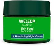 Weleda Skin Food Face Care Nourishing Night Cream, Natural Cell Renewal, Intensive Moisturiser, Dry Skin, Radiant Skin, Fast-absorbing, Certified Natural, Organic, Vegan, Respects the Microbiome