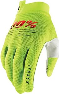 100% ITRACK Ultralight Motocross Gloves - Lightweight MX Dirt Bike & Powersport Racing Protective Gear